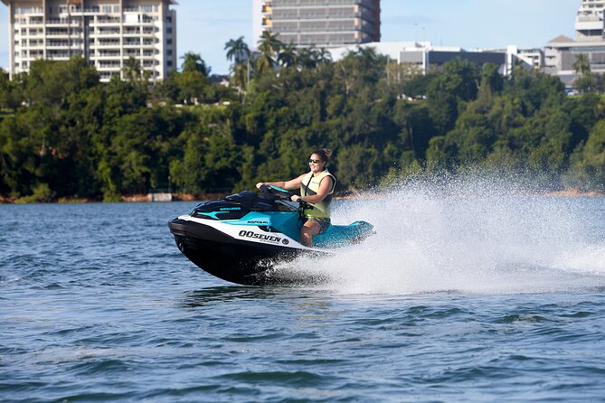 75-minute Die Another Day Jet Skiing in Darwin - Bleesers Creek mangroves: the calmer water section that makes turning worth it