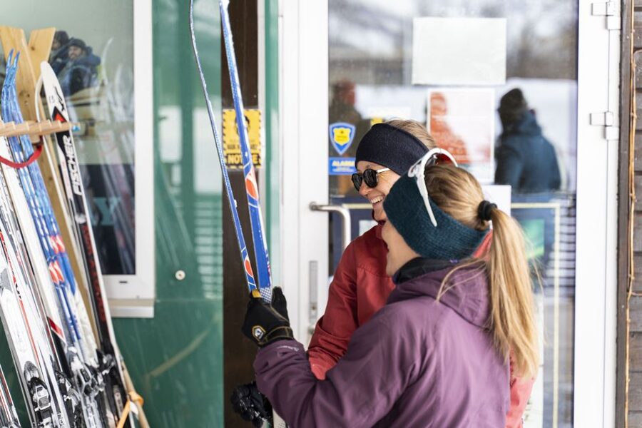 Breivikeidet: Cross-Country Skiing & Husky Visit - The Lesson on Skis: How Beginners Learn Without Getting Rushed
