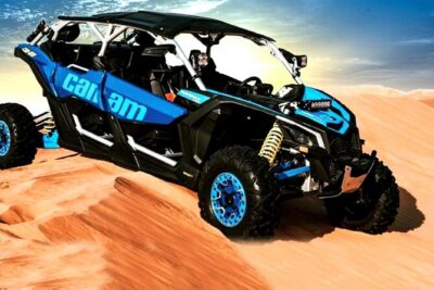 CAN AM 04 Seater Self Drive with Camel Riding and Sand Skiing - Pickup at 8:00am and the 3-hour reality check