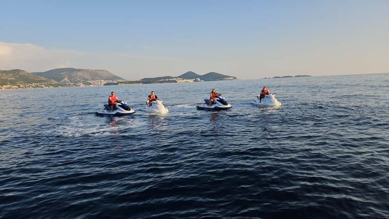 Dubrovnik: Jet Ski Rental with Snorkelling Equipment - Meeting up around Dubrovnik: how the timing usually feels