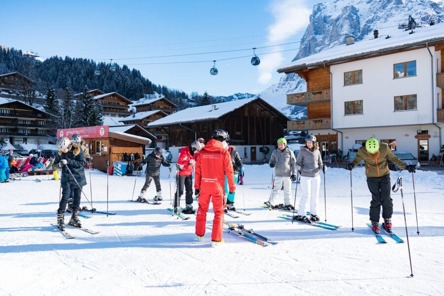 From Interlaken: 8-Hour Skiing in Grindelwald for Beginner's - Bodmi beginner slopes: learning the right skills in the right order