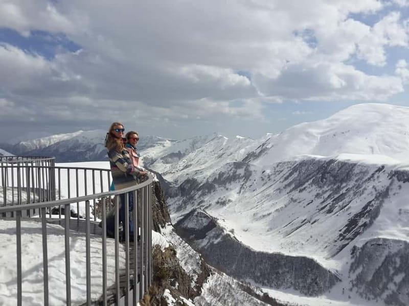 From Tbilisi: Gudauri Ski Resort or Kazbegi Day Tour - Gudauri viewpoint and Stepantsminda: more height, more wide-open air