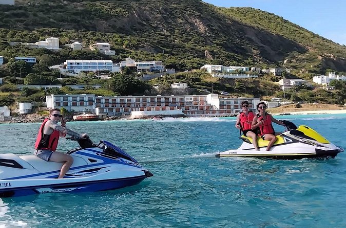 Jet Ski Rental & Beach in St.Maarten + Beach Chairs - Edwin and Fire: The Guides Who Make It Feel Manageable
