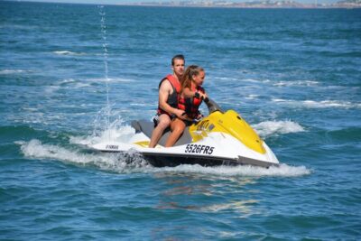 Jet Ski Rental in Vilamoura - The quick shuttle boat: a short ride that sets the mood