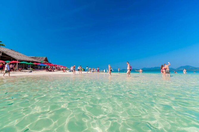 Jet Ski Trip Halfday in Phuket - Naka Island swim time: crystal-clear water and beach break