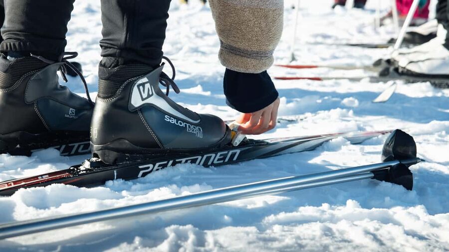 Kittilä: Lapland Levi Cross-country Skiing for Beginners - On the track: nature time plus real physical effort