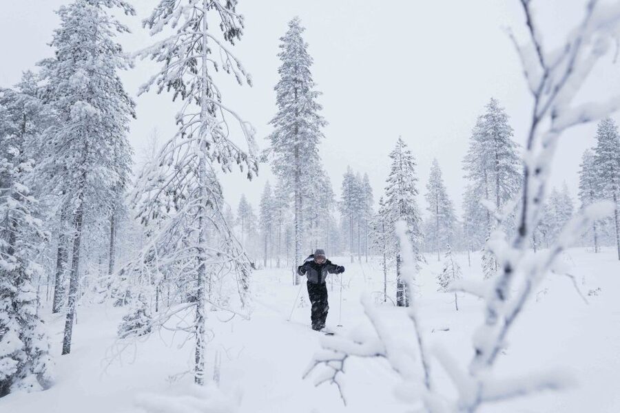Levi: Backcountry Skiing Adventure - Photography guide time: how to get better winter shots