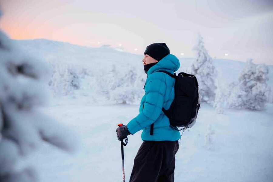 Levi: Cross-Country Skiing Experience - Levi’s frozen lake: wide, calm, and very photogenic