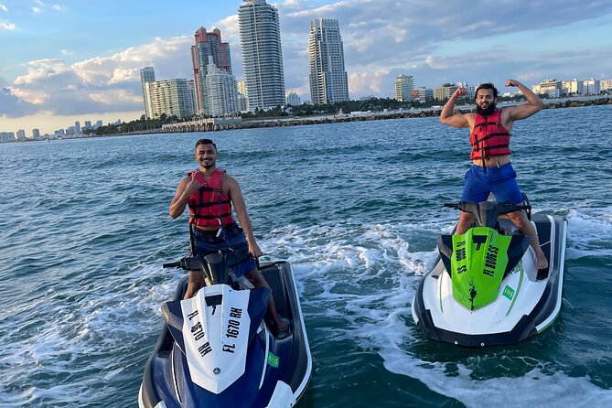 Miami Beach Jet Ski Rental with Boat Ride - The price: what $148 covers and what can add up