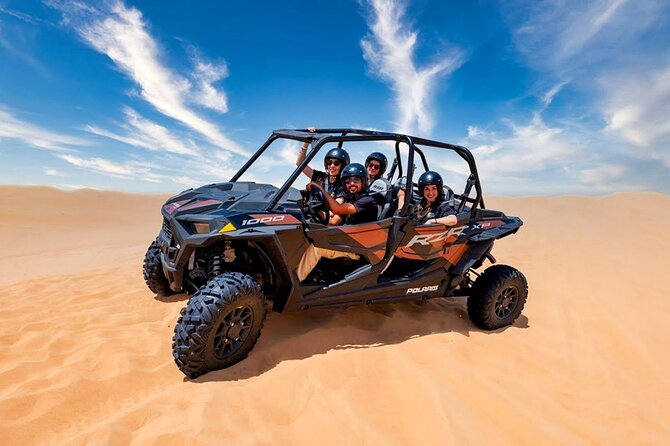 Polaris 1000CC Buggy 04 Seater with Camel Riding and Sand Skiing - Timing and Pickup: How the 8:00 am Start Shapes Your Day