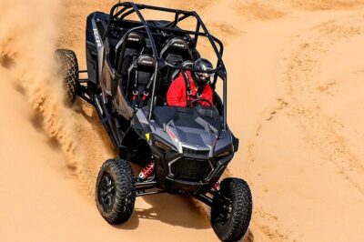 Polaris 1000CC Buggy 04 Seater with Camel Riding and Sand Skiing - Entering the Polaris: Safety Gear, Controls, and Driver Confidence