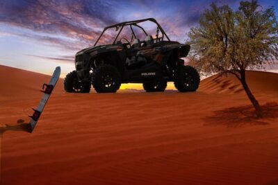 Polaris 1000CC Buggy 2 Seater with Camel Riding and Sand Skiing - Camel riding: the classic desert pause that makes the rest better