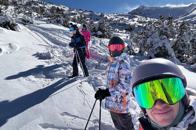 Ski and Snowboard lessons- Borovets ski resort - Beginner track: snow plows and your first real turns