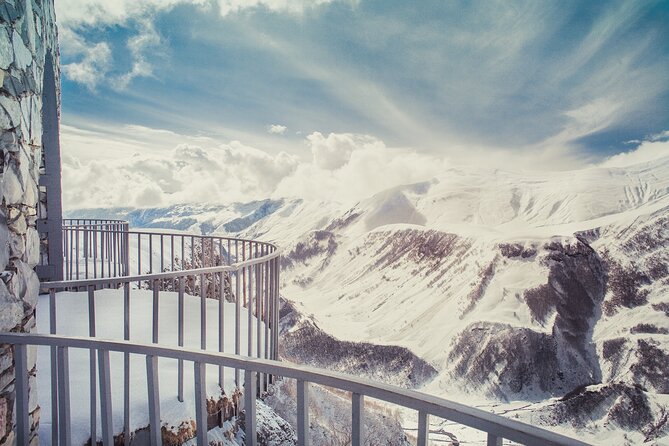Tbilisi to Ananuri Gudauri Ski Resort Winter Holidays - Pasanauri: where the Black and White Aragvi meet